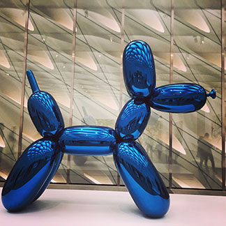 Blue Balloon Dog